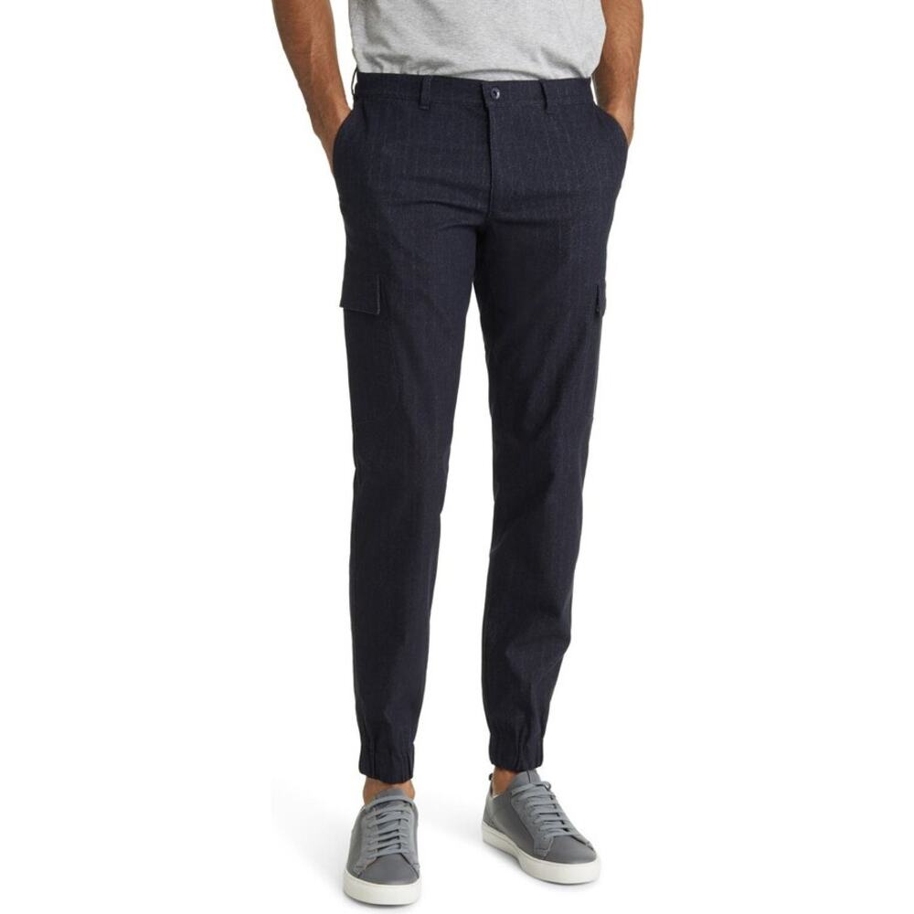 Brax Feel Good Fabio CGO Stretch Cargo Pants Navy Blue 42/32 NWOT
